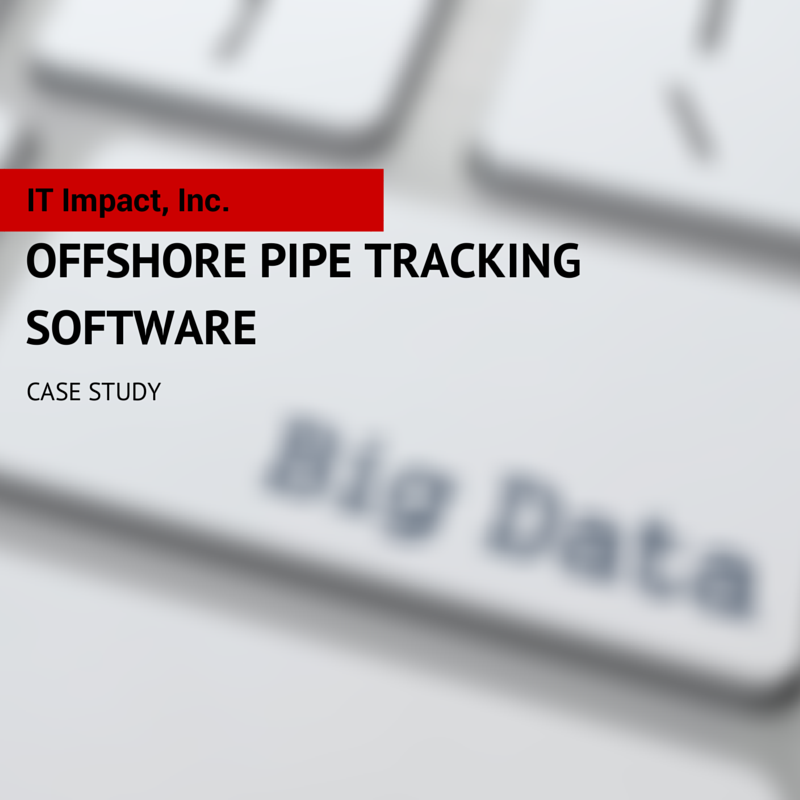 offshore pipe tracking software